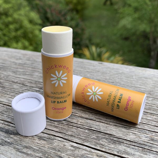 Orange Natural Lip Balm New Zealand